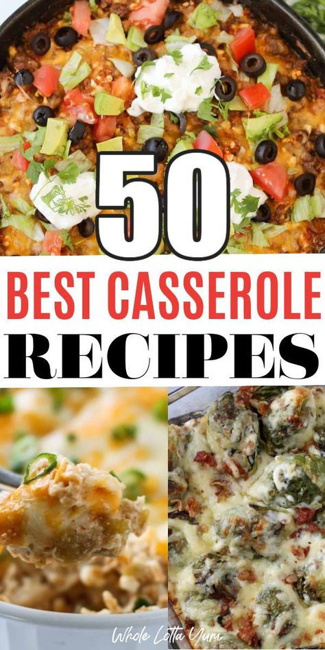 Camping Casseroles Easy Recipes, Quick Dinner Ideas Casseroles, Party Food Casserole, Casarols Dinners, Best Casserole Recipes Dinners, Best Casseroles Dinners, One Dish Casseroles, Great Casseroles Dinners, Diner Casserole Recipes