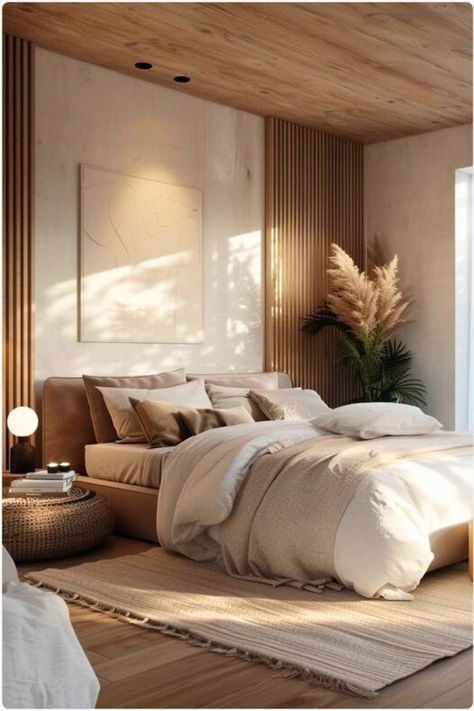 30 Japandi Bedroom Ideas For 2024 – The Crafty Hacks Scandanavian Interiors Cozy, Bedroom Parquet, Spare Bedroom Ideas Guest Rooms, Scandanavian Interiors Bedroom, Cozy Scandinavian Bedroom, Scandanavian Interiors, Japandi Style Bedroom, Japandi Bedroom Ideas, Japandi Bedroom