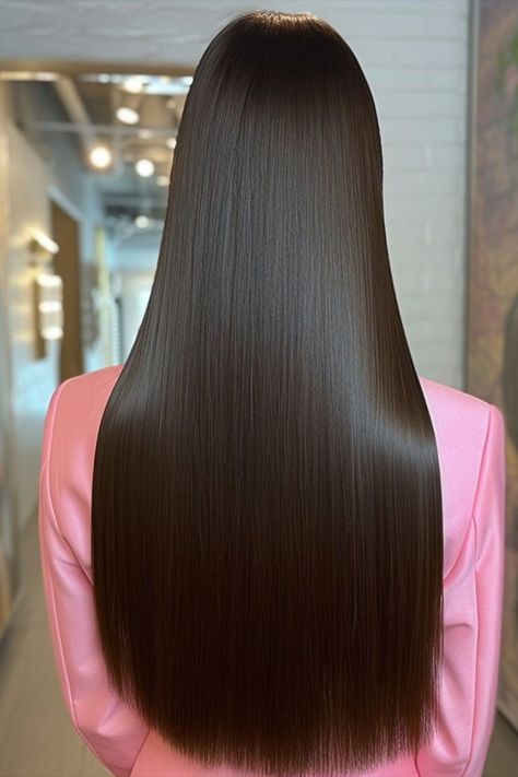 2b Hair Type, Haircuts For Long Hair Straight, 2b Hair, Hairstyles For Long Straight Hair, Longer Hair Faster, Hair Motivation, Super Easy Hairstyles, Hairstyle Examples, Engagement Hairstyles