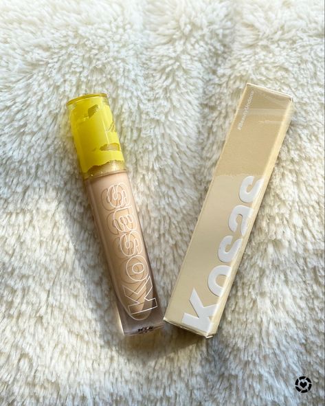 Kosas Concealer Aesthetic, Kosas Makeup Aesthetic, Concealer Aesthetic, Kosas Concealer, Aesthetic Makeup Products, Kosas Revealer Concealer, Eyes Dark, Makeup List, Makeup Supplies