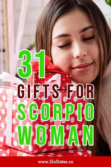 The Scorpio woman has an unforgettable presence in your life. Her passionate nature makes an impression on everyone she meets. When a special occasion comes, you probably want to impress your girlfriend or partner with a great gift. The best gifts for a Scorpio woman will emphasize her sensual enjoyment of life. Read on to find out how to buy a gift for a Scorpio woman. #scorpio #gifts #giftideas #zodiac Couples Communication, Rekindle Romance, Scorpio Gifts, Scorpio Women, The Scorpio, Relationship Blogs, Online Dating Advice, Scorpio Woman, Dating Tips For Women