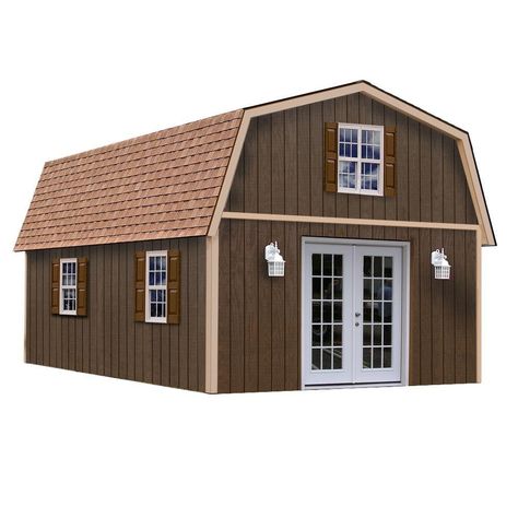 Storage building house