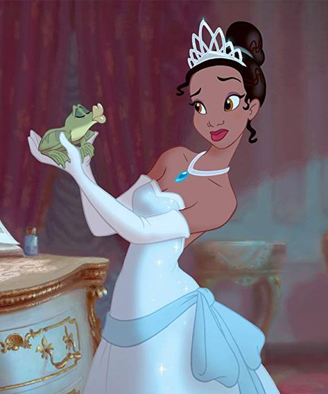 Disney To Change Princess Tiana's Skin Tone After Whitewashing Complaints For Wreck-It Ralph 2 #refinery29 https://www.refinery29.com/en-us/2018/09/210763/disney-will-change-princess-tiana-skin-tone Tiana Disney, Princesa Tiana, Disney Princess Tiana, Animation Disney, Tema Disney, Disney Icons, Images Disney, Disney Collage, Princess Pictures