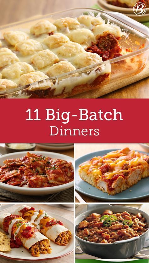 Batch Meals, Cooking For A Crowd, God Mat, Potluck Recipes, Make Ahead Meals, Feeding A Crowd, Food For A Crowd, Batch Cooking, Easter Brunch