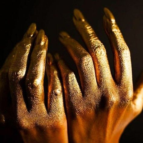 The Gilded Ones Aesthetic, Greed Seven Deadly Sins Aesthetic, Gold Hands Aesthetic, Gold Queen Photoshoot, Gild Book Aesthetic, Gold Demon Aesthetic, Gold Metal Aesthetic, Gold Paint Aesthetic, Gold Warrior Aesthetic