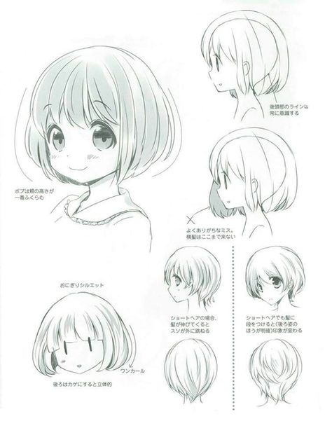 Pelo Anime, Manga Tutorial, Manga Hair, Draw Manga, Anime Tutorial, Drawing Hair, Manga Drawing Tutorials, 얼굴 그리기, Sailor Moon Manga