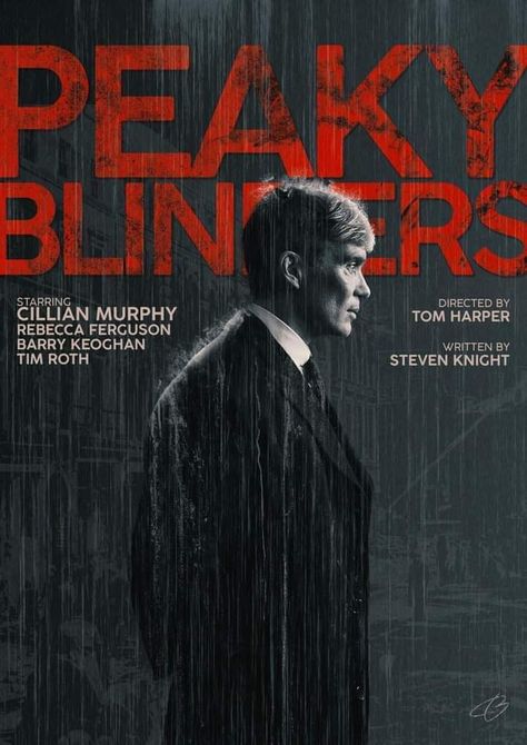 Peaky Blinders Poster, Steven Knight, Barry Keoghan, Tim Roth, Rebecca Ferguson, Alternative Movie Posters, Cillian Murphy, Peaky Blinders, Film Movie