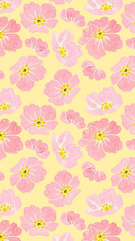 Flower Wallpaper Aesthetic, Yellow Flower Wallpaper, Aesthetic Pink Wallpaper, Peonies Background, Iphone Wallpaper Pink, Iphone Wallpaper Yellow, Wallpaper Pink And Yellow, Yellow Aesthetic Pastel, Pink Flowers Background