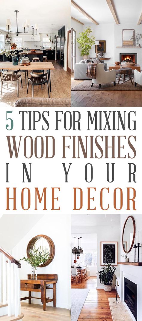 Mismatched Hardwood Floors, Hickory Floors Living Room, Mixed Woods Living Room, Cherry Wood Floors Living Room, Tigerwood Flooring, Wood Living Room Decor, Dark Wood Floors Living Room, Organic Dining Room, Cherry Wood Furniture