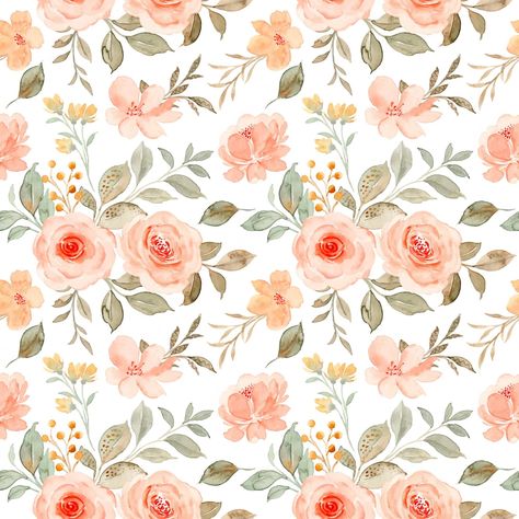 Peach Flowers Wallpaper, Floral Watercolor Background, Purple Flowers Garden, Spring Flowers Background, Pink Spring Flowers, Drawing Floral, Pink Flowers Background, Flower Texture, Garden Pattern