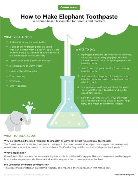 Here's an easy-to-follow, science-based lesson plan that teaches kids a little bit about chemistry and a lot about having fun while learning. Plus, you won’t need to search for a ton of ingredients: you likely have everything you need in your cabinet. #ElephantToothpaste #Craft #DIY Toothpaste Craft, Elephant Toothpaste Experiment, About Chemistry, Elephant Toothpaste, Science Camp, Diy Science Experiments, Interactive Science, Kid Experiments, Science Party