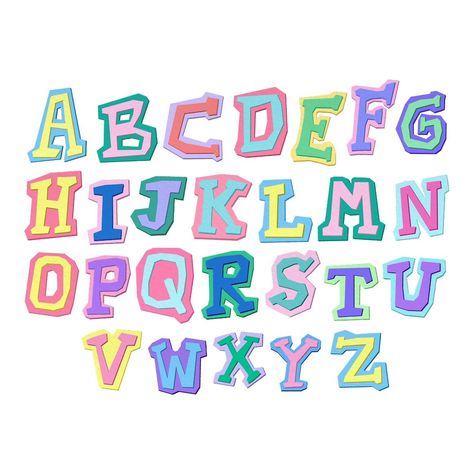 Copy And Paste Fonts, Letras Cool, Alfabet Font, Bubble Letter Fonts, Font Bubble, Cute Font, Name Folder, Instagram Font, Cute Alphabet