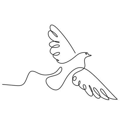 Continuous line drawing bird fly with hand drawn minimalist Bird Flying, Bird Drawing, Swallow Bird, Single Line Drawing, Minimalist Drawing, Continuous Line Drawing, 카드 디자인, Pola Sulam, Line Art Design