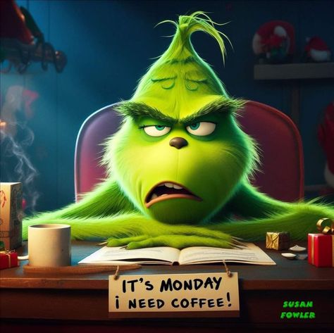 Grinch 25 Days Of Christmas, Grinch Template, Mood Humour, Grinch Pictures, The Grinch Pictures, O Grinch, Mexican Funny, Grinch Images, Der Grinch