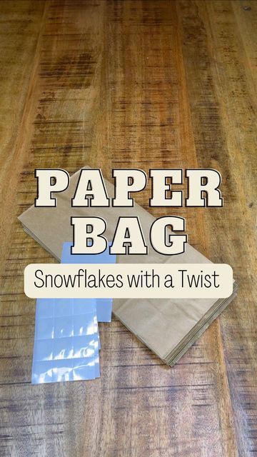 Paper Bag Snowflake Patterns Templates, Spray Chalk Paint, Hristmas Crafts, Paper Bag Snowflakes, Bag Snowflakes, Snowflake Centerpieces, Spray Chalk, Paper Snowflake Patterns, Paper Snowflakes Diy