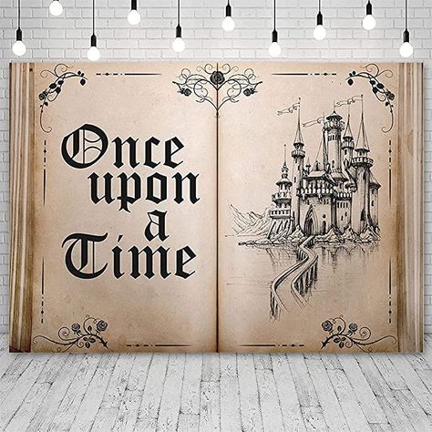 Book Backdrop, Wedding Photo Background, Book Themed Party, Ancient Castle, Halloween Backdrop, Book Background, Photos Booth, Fairy Tale Books, Custom Backdrop