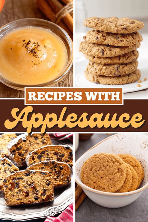 Applesauce Recipes Baking, Recipes With Unsweetened Applesauce, Recipes Using Applesauce, Recipes With Applesauce, Applesauce Brownies, Recipe Using Applesauce, Baking With Applesauce, Sugary Treats, Wyse Guide