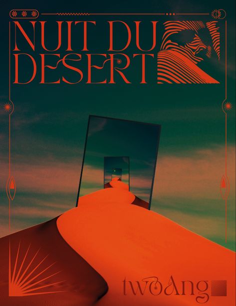 Abstract poster Desert Poster, Abstract Graphic Design, Theme Nature, Graphic Poster Art, Food Graphic Design, Typography Poster Design, Graphic Design Fun, Album Cover Art, Graphics Inspiration