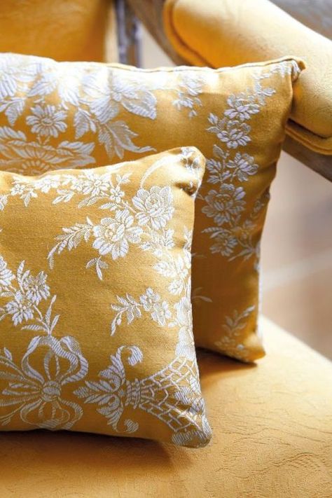 Autumn Cottage, Yellow Sunshine, Yellow Cottage, Happy Yellow, Yellow Throw Pillows, Yellow Fever, Ivy House, Yellow Cushions, Yellow House