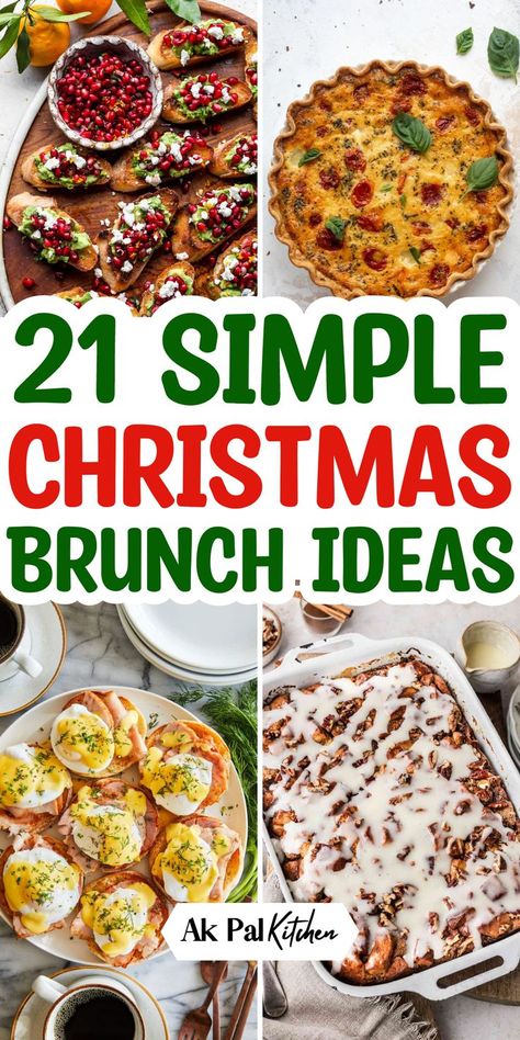 Christmas brunch is the perfect way to celebrate the holiday season with family and friends. Explore festive brunch ideas that include a variety of Christmas breakfast recipes. Create an unforgettable Christmas brunch menu with easy holiday breakfast recipes, featuring everything from fluffy pancakes to savory quiches. Consider a beautiful brunch buffet layout to impress your guests. With easy Christmas treats and a stunning breakfast grazing table, your holiday gathering will be a success. Simple Christmas Brunch Ideas, Christmas Breakfast Platter Ideas, Brunch Ideas For Christmas Party, Christmas Birthday Brunch Ideas, Breakfast Bar Ideas Food Brunch Party Christmas Morning, Holiday Breakfast Ideas For Kids, Holiday Brunch Board, Breakfast With Santa Food Ideas, Breakfast For Dinner Buffet