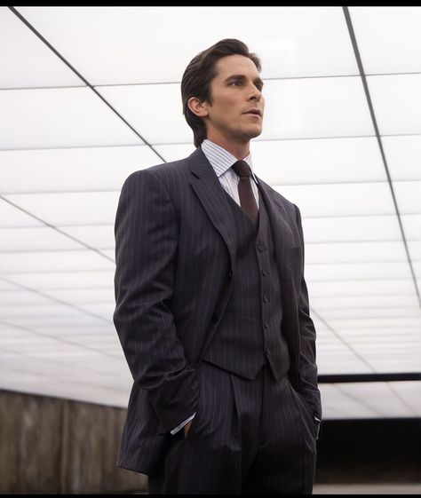 Christian Bale In Suit, Christian Bale As Bruce Wayne, The Dark Knight Bruce Wayne, Christian Bale The Dark Knight, Bruce Wayne Dark Knight, The Dark Knight Cast, The Dark Knight Christian Bale, The Dark Knight Aesthetic, Christian Bale Aesthetic