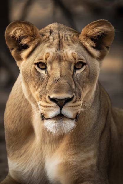 Animal Faces Photography, Lion Reference Photo, Lion Front View, Pictures Of Lions, Lioness Photography, Lioness Face, Animal Reference Photos, Lioness Images, Lion Reference