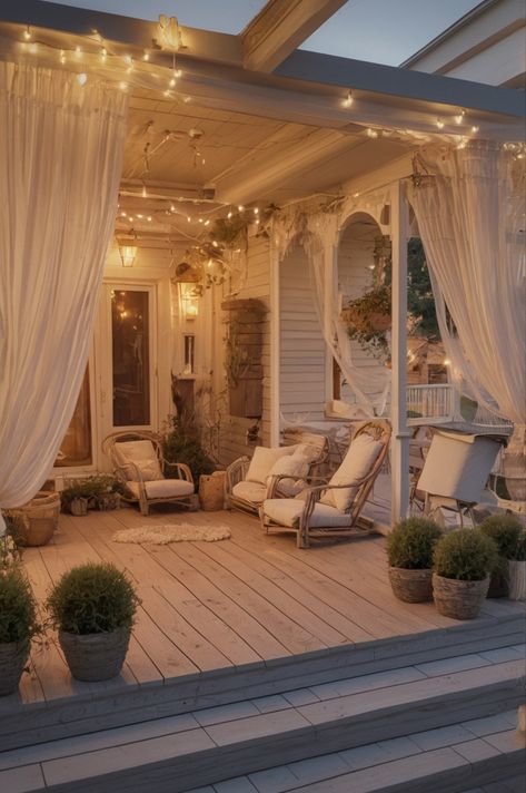 #homedecordiy #porchdecorating #porchdecor #decor #porch Victorian Porch Decor, Long Porch Ideas, Wrap Around Porch Decorating Ideas, Patio Porch Ideas, Aesthetic Porch, Cozy Porch Ideas, Long Front Porch, Patio Cozy, Front Porch Pergola