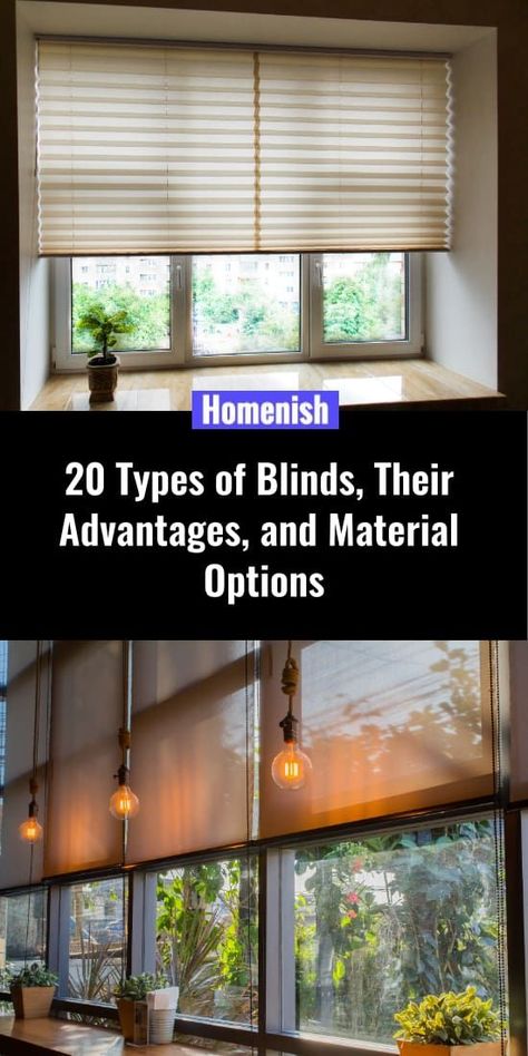 Curtains Vs Blinds, Modern Window Blind, Blinds And Curtains Living Room, Blinds For Large Windows, Windows With Blinds, Blinds For Windows Living Rooms, Dining Room Window Treatments, Modern Decor Living Room, Types Of Blinds