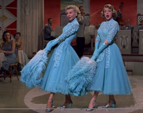 Edith Head Designs, White Christmas Movie, Vera Ellen, Rosemary Clooney, Edith Head, Header Design, Movie Clips, Fred Astaire, Movie Costumes