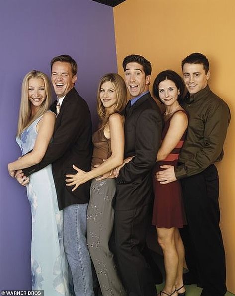 Friends reunion: HBO Max gives 27 May release date as guest star Reese Witherspoon revealed | Daily Mail Online Lisa Kudrow, Friends Reunion, David Schwimmer, Photo Bank, Friends Cast, Tom Selleck, Business Writing, Opening Credits, Matthew Perry