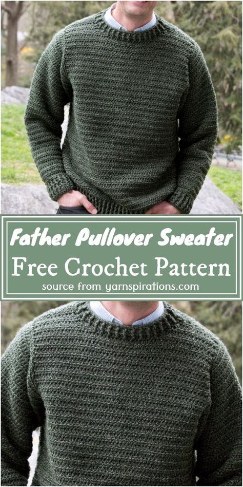 Crochet Jumper Pattern, Crochet Sweater Free, Crochet Men, Crochet Jumper, Crochet Sweater Pattern Free, Mode Crochet, Crochet Cardigan Pattern, Sweater Crochet Pattern, Sweater Knitting Patterns