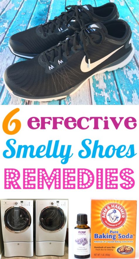 Keep Shoes From Smelling! {6 Easy Tricks} - The Frugal Girls Smelly Shoes Remedies Diy, Stinky Sandals Remedy, How To Remove Odor From Shoes, Smelly Feet Remedies How To Get Rid Of, How To Get Odor Out Of Shoes, How To Clean Smelly Shoes, How To Get Rid Of Stinky Shoes, How To Get Rid Of Shoe Odor, Shoe Odor Eliminator Diy