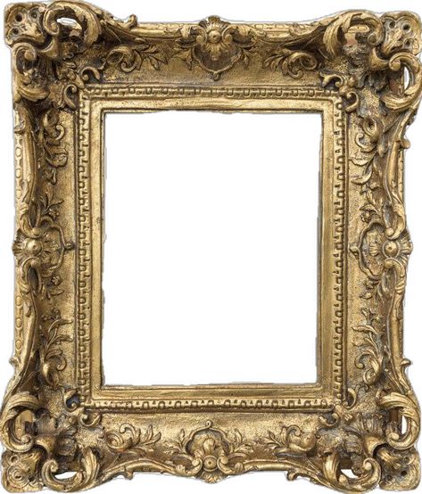 Victorian Picture Frames, Background Frame, Antique Picture Frames, Empty Frames, Cement Wall, Golden Painting, Wall Photo, Antique Pictures, Golden Frame