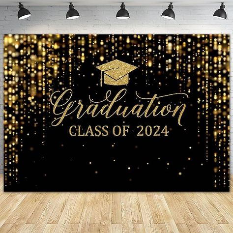 Graduation Party Background, Cap Photography, Graduation Dance, Congratulation Graduation, Gold Graduation Party, Dance Photo Shoot, Graduation Backdrop, Dance Photo, Graduation Photography