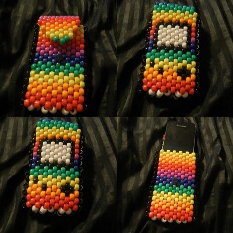 Kandi Gameboy phone case by SerialLover - Kandi Photos on Kandi Patterns Kandi Gameboy, Kandi Beads, Diy Kandi Bracelets, Diy Kandi, Perler Ideas, Beads Design, Hama Beads Design, Kandi Patterns, Kandi Bracelets