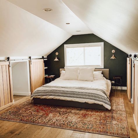 A Frame Bedroom Layout, Remodel Attic Space, Bonus Room To Bedroom Convert, Under Eave Storage, Bonus Room With Slanted Ceiling, Attic Master Suite Angled Ceilings, Upstairs Loft Ideas, Slanted Wall Bedroom, Attic Bedroom Ideas Angled Ceilings