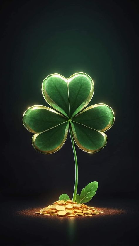 4 Leaf Clover Wallpaper Aesthetic, Lucky Leaf Wallpaper, Clover Leaf Wallpaper, Lucky Clover Wallpaper, Lucky Wallpaper For Money, Lucky Wallpapers For Phone, Lucky Background, Iphone Red Wallpaper, Om Symbol Wallpaper