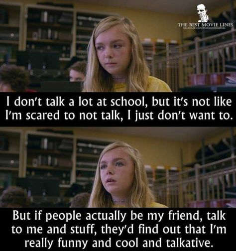 Pinterest Widget, Best Movie Lines, Talk A Lot, Eighth Grade, Movie Lines, Film Quotes, Im Scared, Talk To Me, Good Movies