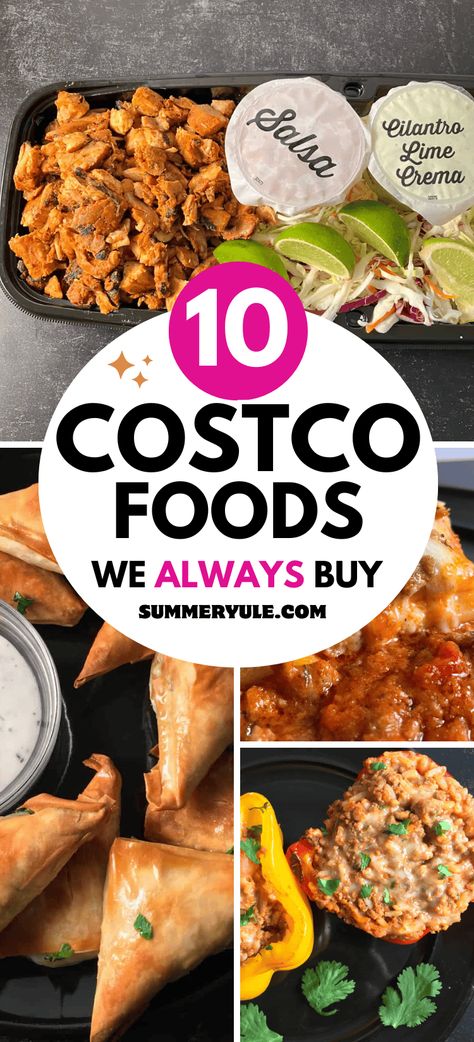 10 Costco Meals that Make it into My Cart Every Time Costco Crockpot Meals, Easy Costco Dinner Ideas, Cheap Costco Meals, Costco Side Dishes, Healthy Costco Meal Prep, Best Costco Meals, Costco Recipes Dinners, Costco Healthy Meals, Costco Meals For A Crowd