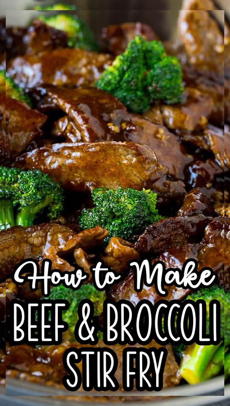 Beef Broccoli Stir Fry Recipe, Brocolli Beef Stir Fry Healthy, Beef And Brocolli Sauce, How To Make Beef And Broccoli, Beef And Broccoli Stir Fry Sauce, Beef N Broccoli Stir Fry, Asian Beef Stir Fry Recipes, Asian Beef Sauce, Stove Top Beef And Broccoli