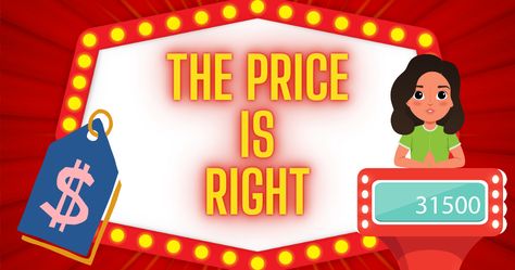 Come on Down! How to Host Your Own 'The Price is Right' with Your Grandkids Price Is Right Games Parties, Price Is Right Party Game, Guess The Price Game, Price Is Right Games Free Printable, Price Is Right Christmas Game, Christmas Price Is Right Game, Diy Price Is Right Games, The Price Is Right Game Ideas, Price Is Right Games Diy