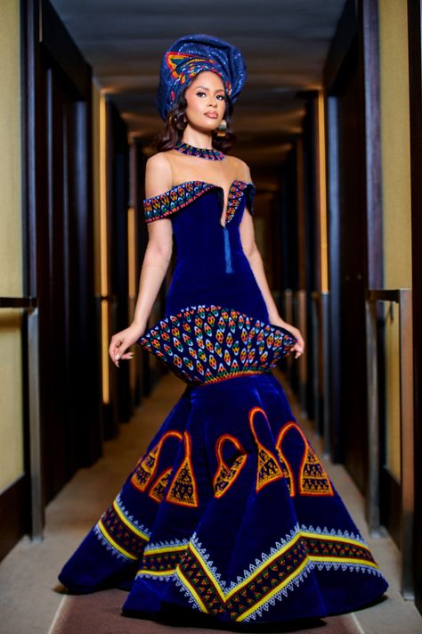 Cameroon Wedding, Setswana Traditional Dresses, South African Traditional Dresses, African Bridal Dress, African Traditional Wear, African Traditional Wedding Dress, African Wedding Attire, Traditional African Clothing, Traditional Dresses Designs