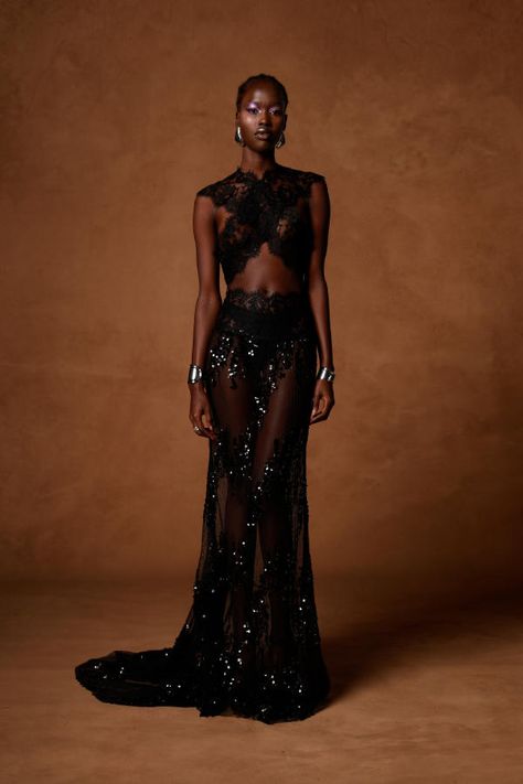 Bronx And Banco Fall Winter 2024-25 Lookbook Black Monochrome, Bronx And Banco, Winter Mode, Metallic Dress, Luxury Dress, Fashion Show Collection, Latest Outfits, Winter 2024, White Maxi Dresses