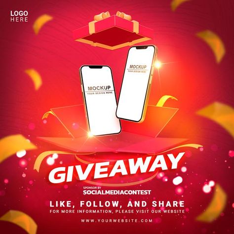 Instagram giveaway post | Premium Psd #Freepik #psd #banner #poster #mockup #business Instagram Giveaway Posts, Giveaway Graphic, Contest Poster, Posting Ideas, Giveaway Post, Digital Advertising Design, Instagram Contest, Business Poster, About Instagram