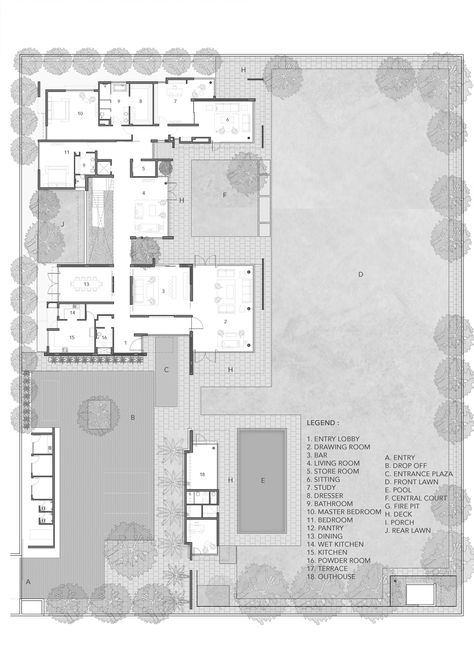 Contemporary Farm House, Contemporary Exterior Design, Mansion Plans, Best Home Plans, Farmhouse Layout, Texture Photoshop, Large Floor Plans, Farmhouse Architecture, Smart House