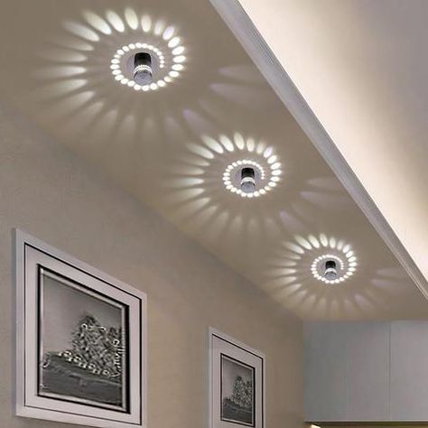 Warmly - Home Decor & More Blitz Design, Modern Luxury Lighting, Corridor Lighting, Modern Led Ceiling Lights, False Ceiling Design, Led Wall Lamp, Porch Lighting, Modern Ceiling, Modern Ceiling Light