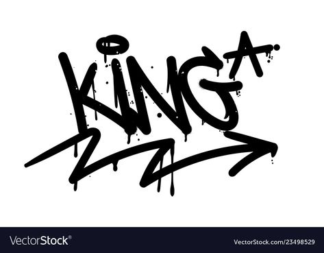 Tags Graffiti, Graffiti King, Graffiti Spray Paint, Sticker Illustration, Graffiti Text, Graffiti Words, Graffiti Lettering Fonts, Graffiti Writing, Aerosol Spray