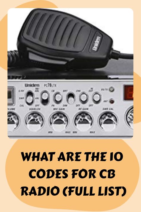 Discover the Essential 10 Codes for CB Radio: Simplify communication effortlessly with widely recognized 10 codes. Enhance your CB Radio experience by embracing these vital codes, known by many, ensuring seamless and efficient conversations. Unleash the power of effective communication today! Radio Code, Games Room Inspiration, 10 Codes, Radio Equipment, Radio Scanner, Emergency Equipment, Cb Radios, Cb Radio, Prepper Survival