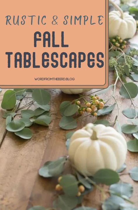 Fall Dining Centerpiece Ideas, Fall Tablescapes For Round Tables, Small Table Thanksgiving Decor, Fall Luncheon Table Decor, Fall Themed Party Table Decor, Unique Table Runner Ideas, Easy Fall Table Decorations Simple, Fall Tables Apes, Small Pumpkin Table Decor