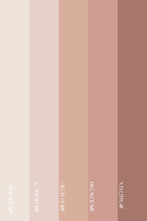 I like this color scheme Powder Pink Color Palette, Aesthetic Room Colours, Neutral Pallete Color Code, Blush Neutral Color Palette, Pink Pallete Color Pastel, Neutrals And Pink Color Palette, Color Palette Feminine Neutral, Neutral And Pink Aesthetic, Neutral Colour Palette Hex Codes